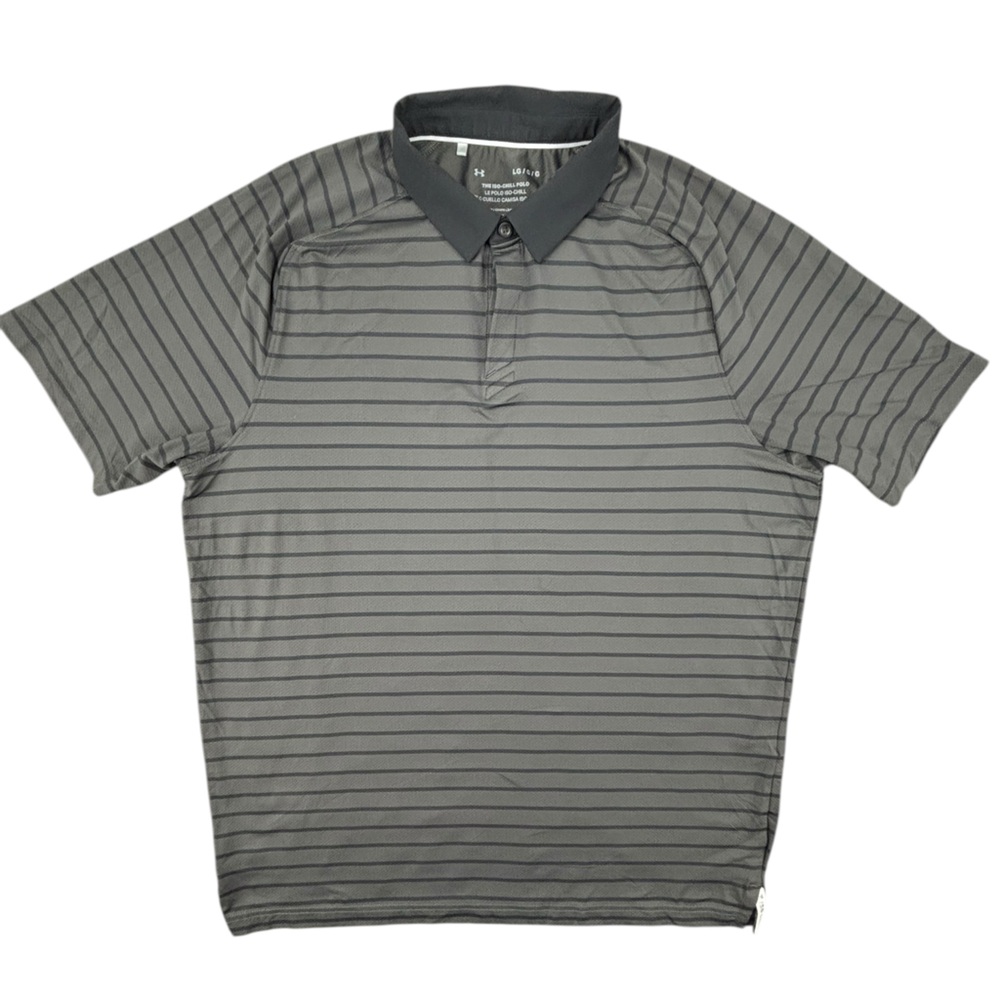 Under Armour- Isochill Golf Polo- Large- Like New!!‎